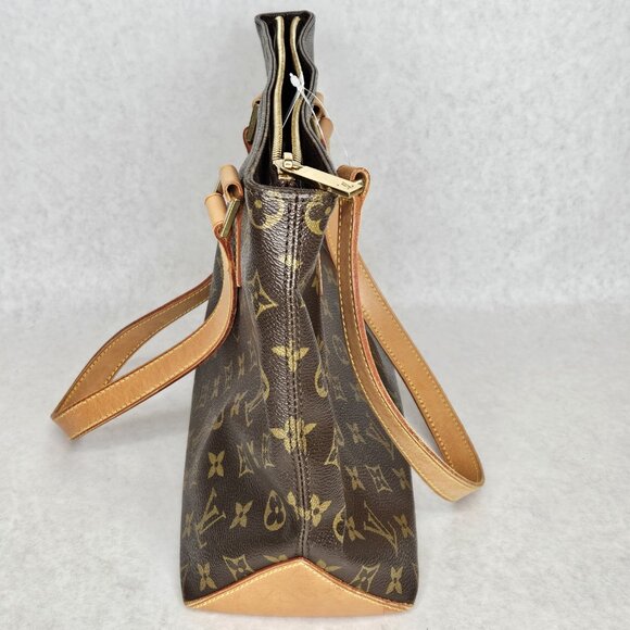 Lous Vuitton Monogram Cabas Piano Tote Bag Handbag Purse with Card - Picture 2 of 14